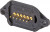 M9K701-400L, MultiMag 6, Straight Panel Mount Female Magnetic Connector, PCB Termination M9K701-400L, MultiMag 6, Straight Panel Mount Female Magnetic Connector, PCB Termination