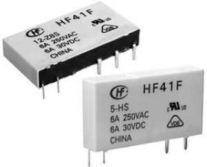 HF41F/24-Z, Ультратонкое реле, монтаж на печатную плату, 1CO 6A, контакты AgNi+Au,катушка 24В DC (ч HF41F/24-Z, Ультратонкое реле, монтаж на печатную плату, 1CO 6A, контакты AgNi+Au,катушка 24В DC (ч