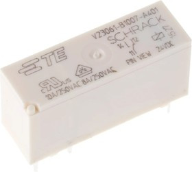 V23061B1007A401, Реле 1 переключ. 24VDC, 8A/250VAC SPDT