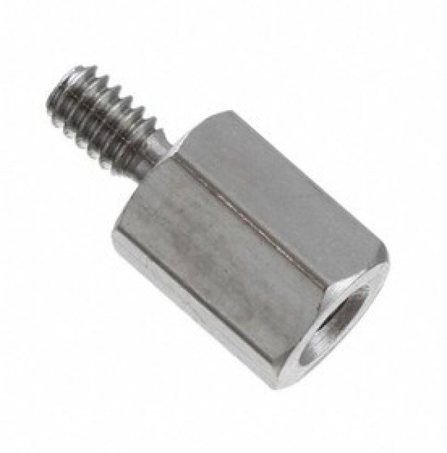 4501-256-SS-20, Standoffs &amp; Spacers 3/16 Hex X 1/4 Length Hex Male-Female Standoff