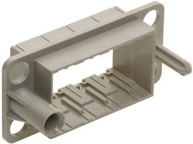 09140161701, Harting Docking Frame, Han-Modular Series , For Use With Heavy Duty Power Connectors 09140161701, Harting Docking Frame, Han-Modular Series , For Use With Heavy Duty Power Connectors