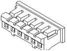 0873690500, Conn Housing F 5 POS 2mm Crimp ST Cable Mount Natural Bag