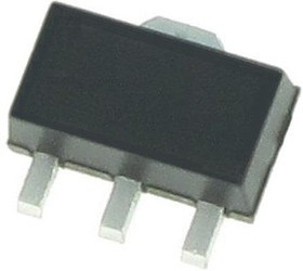 AS431BRTR-G1, V-Ref Adjustable 2.5V to 36V 100mA 4-Pin(3+Tab) SOT-89 T/R