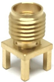 9650-1113-000, RF Connectors / Coaxial Connectors SMA / STRAIGHT JACK RECEPTACLE FEMALE GOLD