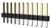 77311-101-10LF, BergStik Series Straight Through Hole Pin Header, 10-Contact, 2.54mm Pitch, 1-Row