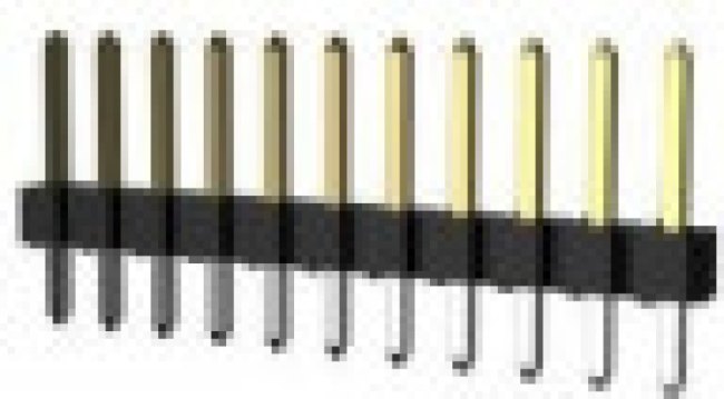 77311-101-10LF, BergStik Series Straight Through Hole Pin Header, 10-Contact, 2.54mm Pitch, 1-Row