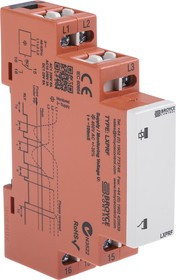 LXPRF 280-520VAC, Phase, Voltage Monitoring Relay, 3 Phase, SPDT, 280 520V ac, DIN Rail