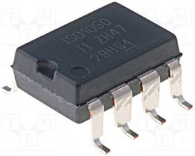 ISO1050DUBR, Изолированный приемопередатчик интерфейса CAN [DUB-8]