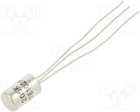 NTE102A, Транзистор: PNP, биполярный, германиевый, 32В, 1А, 650мВт, TО1