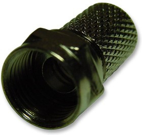 MC002855, Разъем РЧ / Коаксиальный, F Коаксиальный, Прямой Штекер с Гайкой, Поворотный, RG6/U