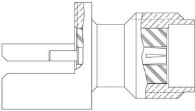 142-0741-871, RF Connectors / Coaxial Connectors JACK ASM,END LAUNCH SMA