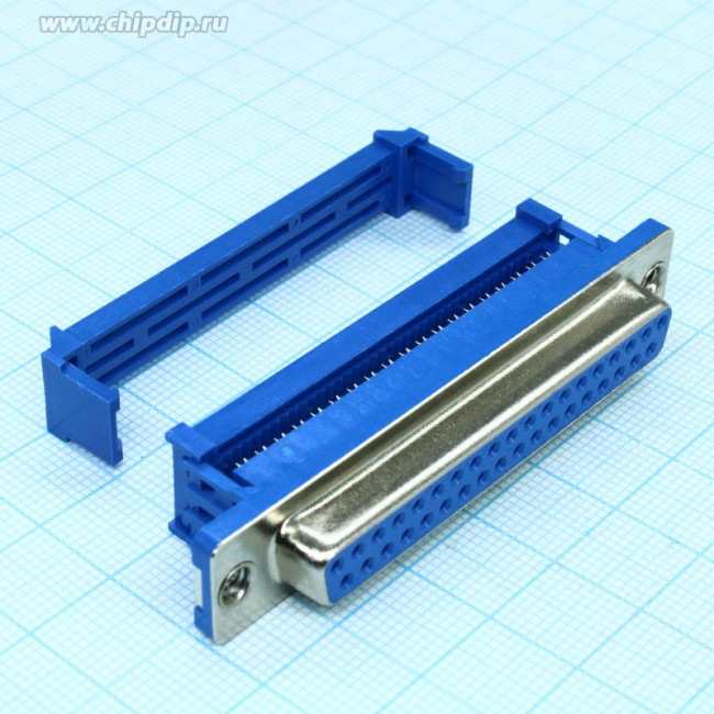 DI-37F (DS1036-37-F), Гнездо 37 pin на шлейф DI-37F (DS1036-37-F), Гнездо 37 pin на шлейф