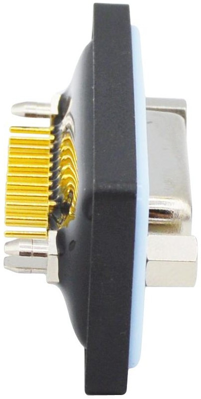 HDF-V26-213L051, HDF 26 Way Vertical Solder D-sub Connector Socket, 2.29mm Pitch, with 4-40 Boardlocks