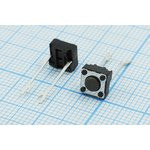 Тактовая кнопка, 6.2x 6.2x 4.3, алгоритм работы NO, 2LW13