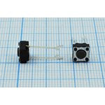 Тактовая кнопка, 6.2x 6.2x 4.3, алгоритм работы NO, 2LW13