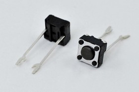 Тактовая кнопка, 6.2x 6.2x 4.3, алгоритм работы NO, 2LW13