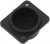 CP30400X, 12 mm, Black, Recess Plate