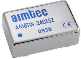 AM8TW-2415SZ, DC/DC преобразователь, 8Вт, вход 9…36В, выход 15В/0,53А