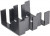 FK214/SA-CB, Радиатор: прессованный, SOT32,TO220, черный, L: 30мм, W: 25,4мм