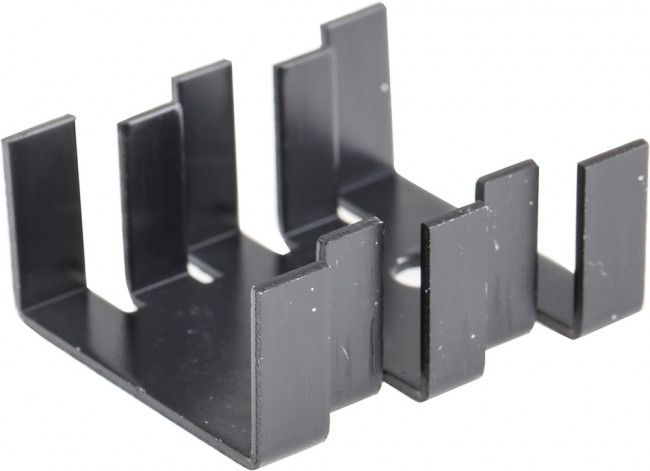 FK214/SA-CB, Радиатор: прессованный, SOT32,TO220, черный, L: 30мм, W: 25,4мм FK214/SA-CB, Радиатор: прессованный, SOT32,TO220, черный, L: 30мм, W: 25,4мм