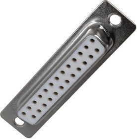 40-9725S, Разъем D Sub, Standard, Гнездо, 97 Series, 25 контакт(-ов), DB, Solder Cup