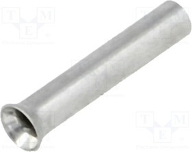 BM01503, Наконечник: втулка, неизолированный, медь, 1мм2, 10мм, луженые