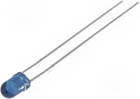 L-934SF4BT, ИК-передатчик, 3мм, 880нм, голубая, прозрачная, 7мВт, 30°, THT