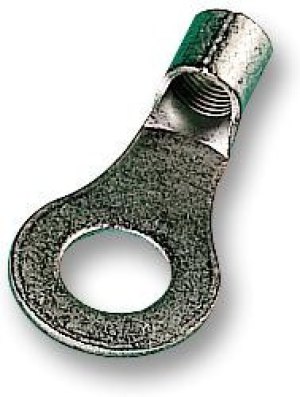 19203-0083, Клемма с кольцевым наконечником, M4, #8, 14 AWG, 2.5 мм², Krimptite 19203
