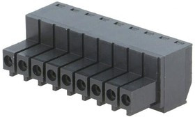 ETB85090K100Z, Разъемный клеммник, 3,5мм, Кол-во полюс: 9, прямой, вилка, "мама"