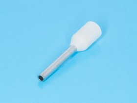 TIC-0.5-10, Наконечник 10мм для обжима многожильного кабеля 0,5мм, изолированный, кратно 100шт.