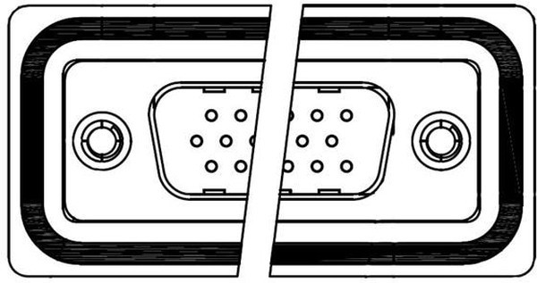 HDF-V15-113L051, Разъем D Sub, IP67, High Density, Штекер, NANOOK Series, 15 контакт(-ов), DE, Пайка HDF-V15-113L051, Разъем D Sub, IP67, High Density, Штекер, NANOOK Series, 15 контакт(-ов), DE, Пайка