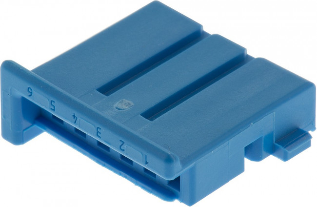 1-969489-4, Automotive Connectors MQS BU-GEH BL 6P