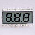 LCD-S301C31TR, Буквенно-цифровой ЖКД, InfoVue, 3 x 1, Черный на Сером, Номерной, Отражающий