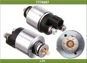 TT76687, Реле втягивающее HYUNDAI SOLARIS 10-, ELANTRA (HD) 06-, I30 07-12 Tesla Technics