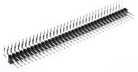 M20-99536-46, M20, 2.54mm Pitch, 72 Way, 2 Row, Right Angle Pin Header, Through Hole