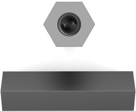 M1329-3005-AL, Standoffs &amp; Spacers Metric Hex Female Standoffs 6mm Hex X 46mm X M3 Thd