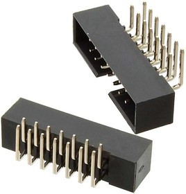 BH2-14R pitch 2.00 mm, Разъём IDC BH2-14R наклон 2.00 мм, 14 контактов