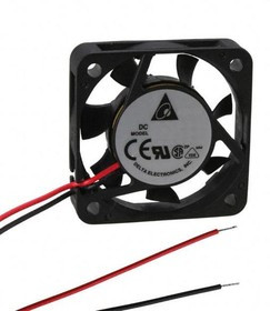 EFB0412MD, DC Fans DC Tubeaxial Fan, 40x20mm, 12VDC, Ball Bearing, Lead Wires