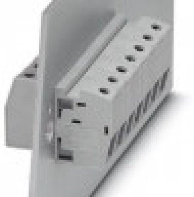 0707073, Feed-through terminal block, grey, Straight, 10.1mm Pitch, 1 Poles 0707073, Feed-through terminal block, grey, Straight, 10.1mm Pitch, 1 Poles