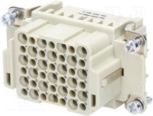 222S06M16, 6Position 2mm Pitch Female Crimp Contact CMM Connector with M16 Hardware 222S06M16, 6Position 2mm Pitch Female Crimp Contact CMM Connector with M16 Hardware