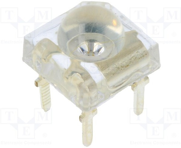 OSB56LZ281P, LED Super Flux; oval; 7.62x7.62mm; blue; 2180?3000mcd; 80°; 80mA