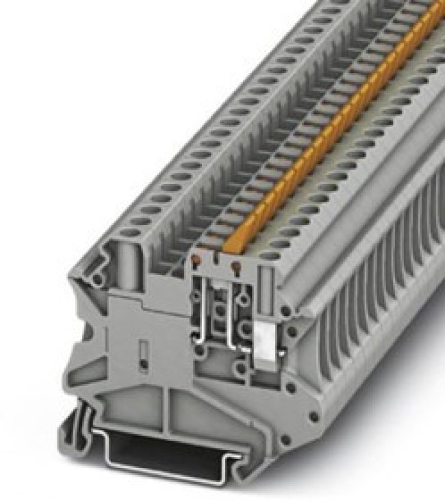 3046144, UT 4-MTL Series Knife Disconnect Terminal Block, Push In Termination 3046144, UT 4-MTL Series Knife Disconnect Terminal Block, Push In Termination
