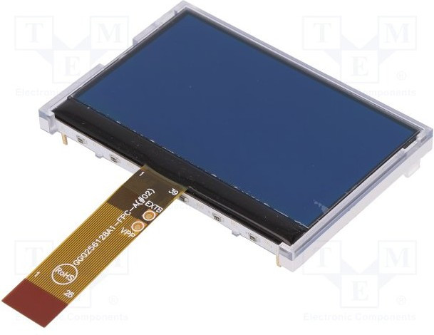 DEM 256128A SBH-PW-N, Дисплей LCD