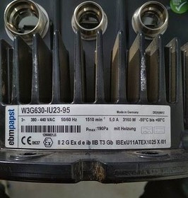 Вентилятор Ebmpapst W3G630-IU23-95 / W3G630IU2395 400V