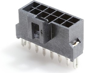 1053121212, Conn Wire to Board HDR 12 POS 2.5mm Solder ST Top Entry Thru-Hole Tray 1053121212, Conn Wire to Board HDR 12 POS 2.5mm Solder ST Top Entry Thru-Hole Tray