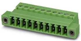 1858044, Pluggable Terminal Blocks 3 Pos 3.81mm Invert Plug 28-16AWG Screw