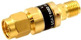 LCAT1002-06, RF ATTENUATOR, 2W/6, SMA PLUG-JACK