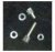 86552153TLF, Screw Lock For Use With D-Sub Connector