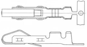 QR/P-XC-221(12), Rack & Panel Connectors CONTACT CRIMP GOLD 18-24AWG QR/P-XC-221(12), Rack & Panel Connectors CONTACT CRIMP GOLD 18-24AWG