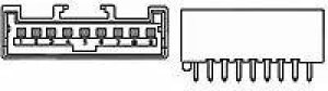 917785-1, Plugin,P=2.5mm Wire To Board / Wire To Wire Connector ROHS